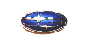 Image of Grille Emblem. Hood Emblem. Ornament SIX (Front). image for your Subaru
